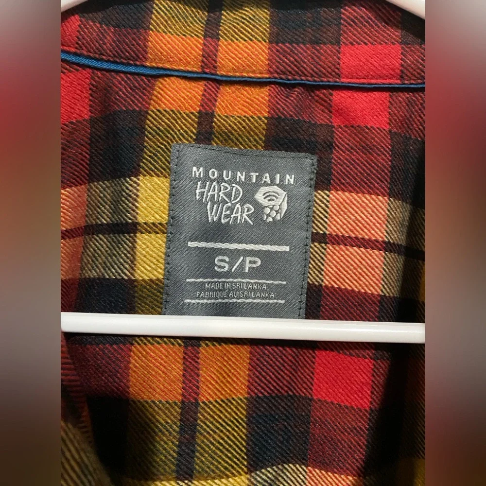Mountain Hard Wear plaid flannel button-down long sleeve shirt - Picture 3 of 5